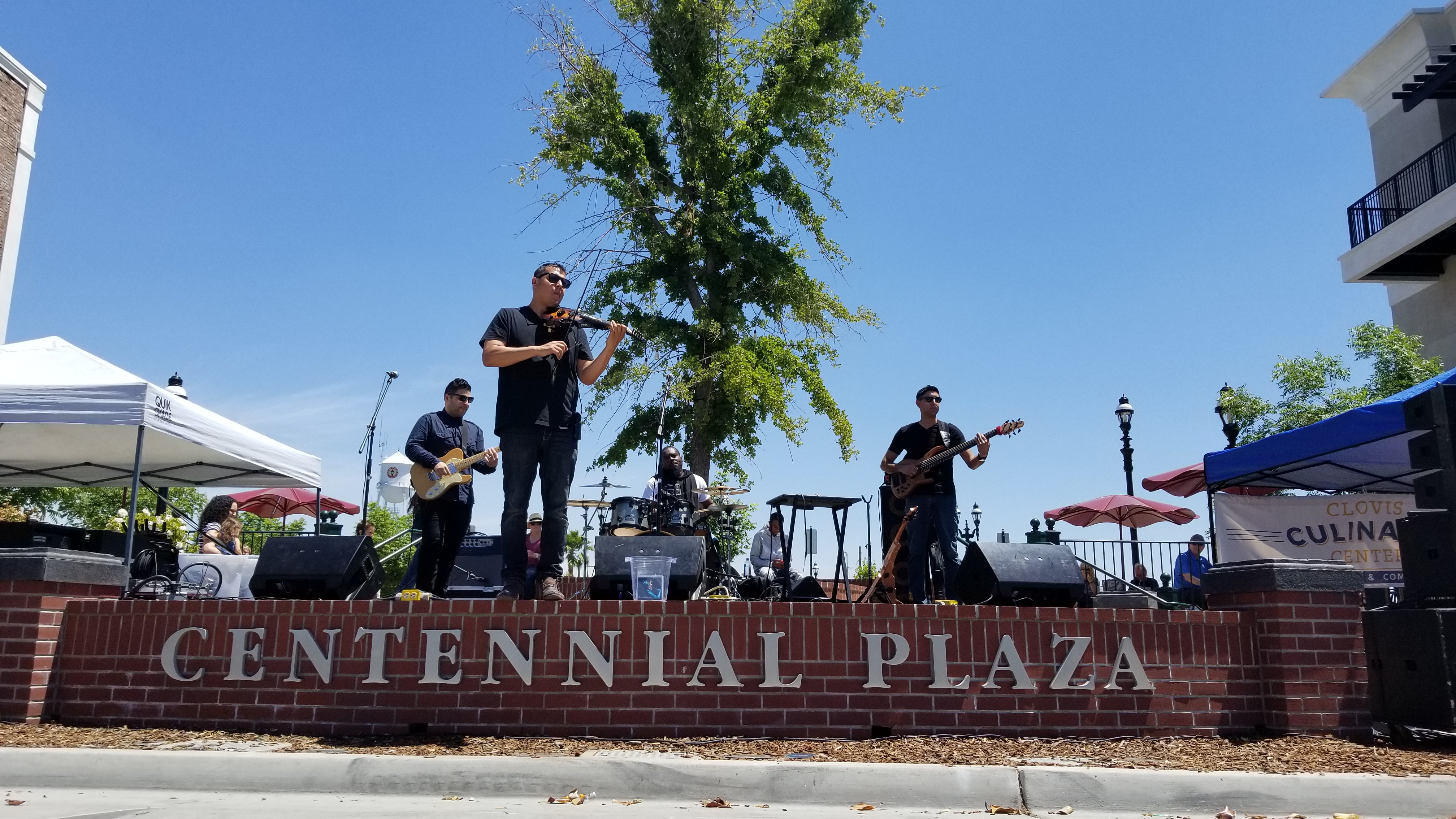 An image of an outdoor plaza