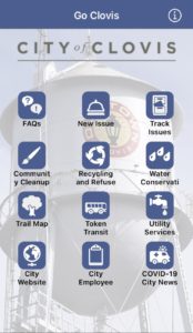 Image of the Go Clovis app