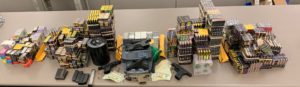 Photo of Recovered stolen property and evidence