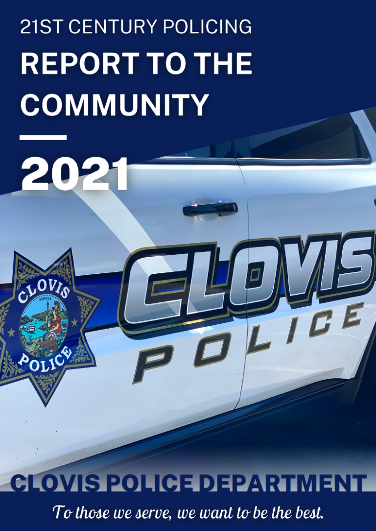 2021 Report to the Community cover page