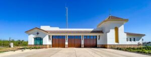 A mission style building, Clovis Fire Station 6