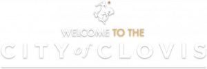 A logo of the City of Clovis